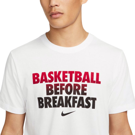 Nike Dri-FIT Herren Basketball Frühstück T-Shirt "White"