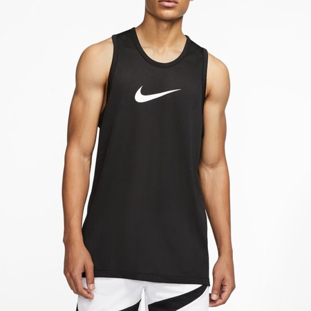 Nike Dri-FIT Herren Basketball SS Top "Schwarz"