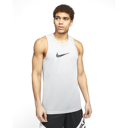 Nike Dri-FIT Herren Basketball SS Top "Grey"