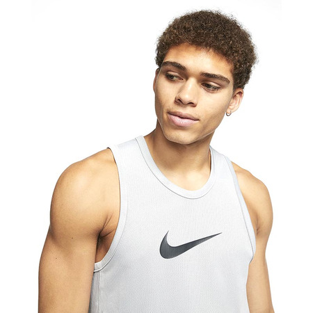 Nike Dri-FIT Herren Basketball SS Top "Grey"