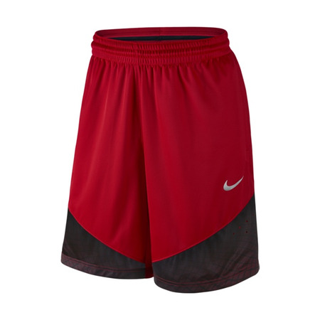 Nike Elite Basketball Short (657/Universität rot/schwarz/metallic silber)