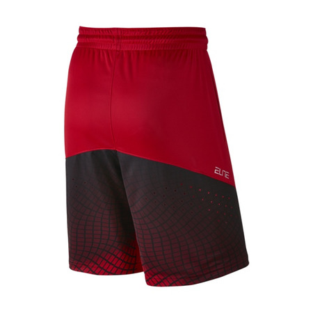 Nike Elite Basketball Short (657/Universität rot/schwarz/metallic silber)