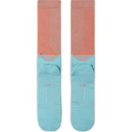 Nike Elite Crew Basketball Socken "Bright Coral/Copa/Silver"