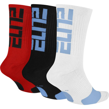 Nike Elite Crew Basketball Socken "Multicolor Pack 3"