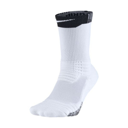 Nike Grip Vielseitigkeit Crew Basketball Socken weiß