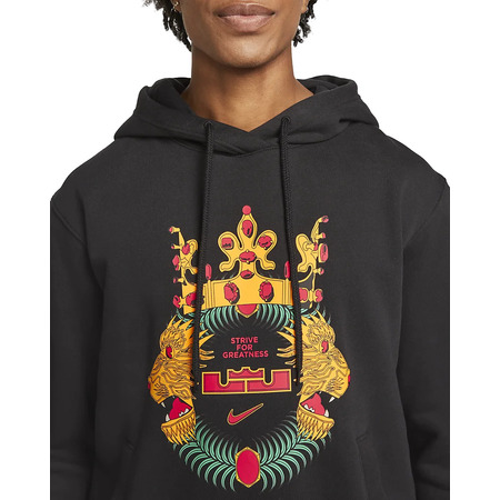 Nike LeBron Herren Pullover Hoodie "Black"