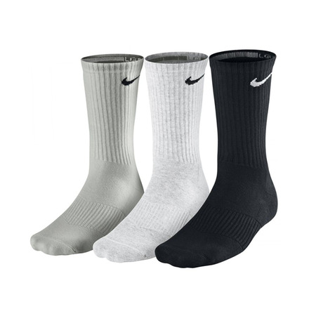 Nike Performance Cushion Crew Training Sock 3P (901/schwarz/weiß/grau)