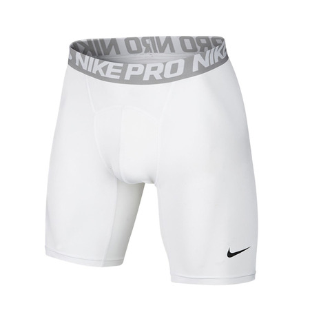 Nike Pro 6" Kompression Trainingshosen (100/weiß)