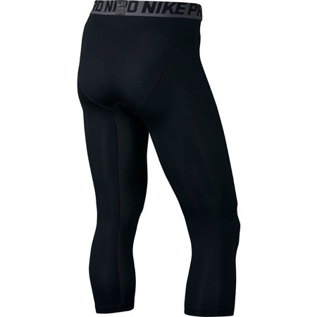 Nike Pro Men\'s Training 3/4 Training Tights (010/Black/Dark Grey/White)