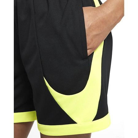 Nike Kids Swoosh Multi+ Dri Fit Short "Black Volt"