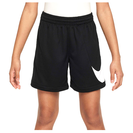 Nike Kids Swoosh Multi+ Dri Fit Short "Black White"