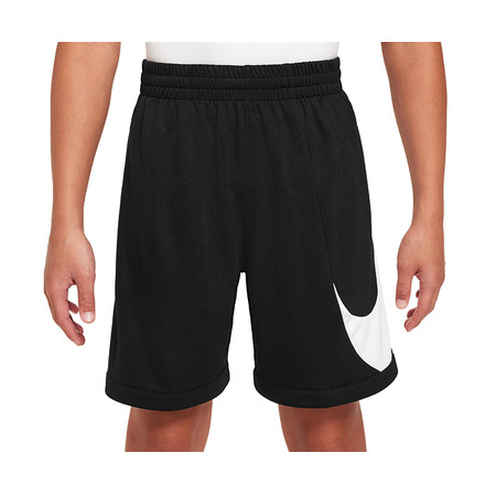 Nike Kids Swoosh Multi+ Dri Fit Short "Black White"