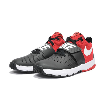 Nike Team Hustle D 8 (GS) "University" (004/black/white/university red)