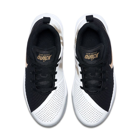 Nike Team Hustle Quick 2 "Black MetallicGold"