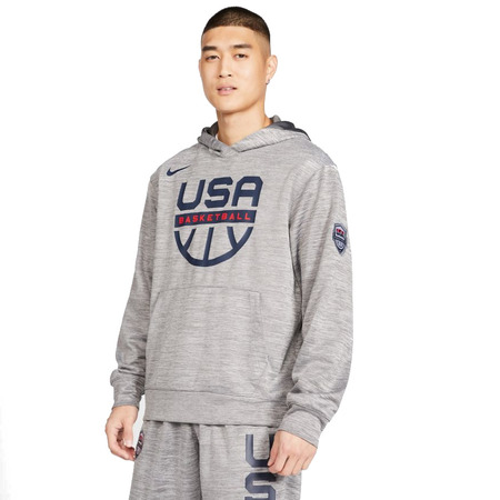 Nike USA Spotlight Herren Basketball Hoodie "Dark Grey"