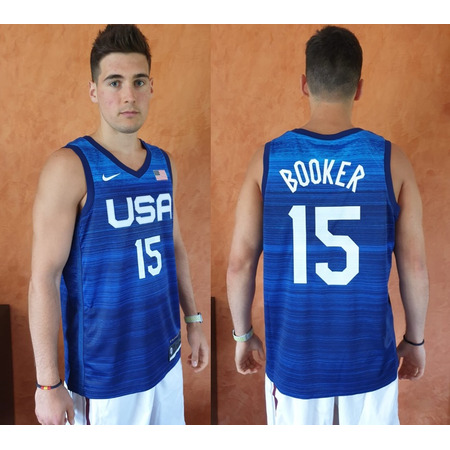 Nike USA T-Shirt Basketball Jersey # 1 BOOKER #