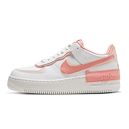 Nike W Air Force 1 Schatten "SummitWhite PinkQuartz"