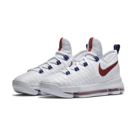 Nike Zoom KD 9 GS "USA" (160/weiß/Universität rot)