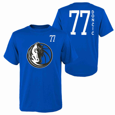 Outerstuff NBA Mavericks Luka Doncic #77 T-Shirt "Blue"