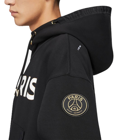 Paris Saint-Germain Full-Zip Reise Fleece "Schwarz"