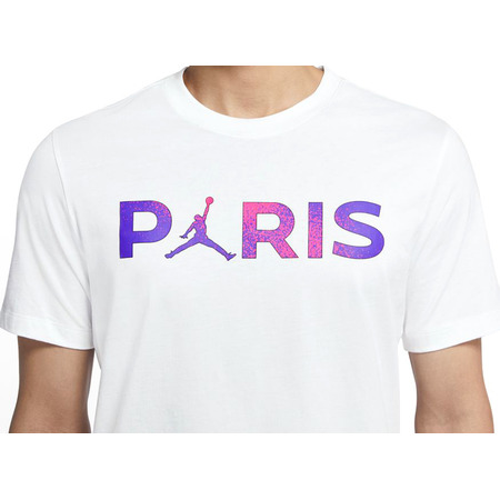 Paris Saint-Germain Wordmark Herren T-Shirt "White"