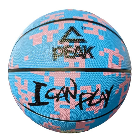 Top Basketaball Ball "I Cam Play Light Blue-Pink" (Größe 5)