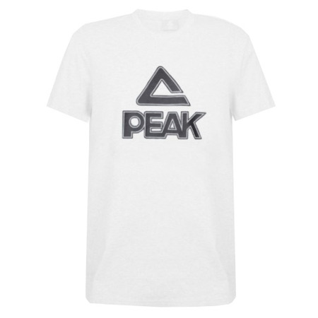 Camiseta Adulto/Niñ@ Peak Sport Basketball Rundhalsausschnitt Big Graphic "White"