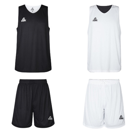 Set Reversible Adulto Peak Sport Basketball Team Reversible "Black/White"