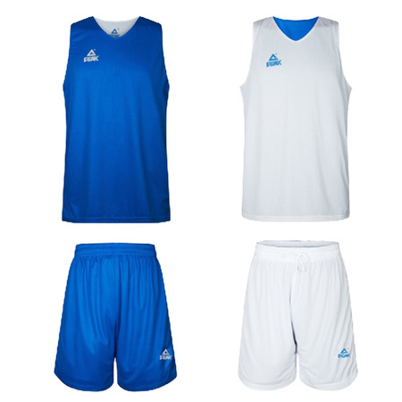 Set Reversible Adulto Peak Sport Basketball Team "Blue/White"