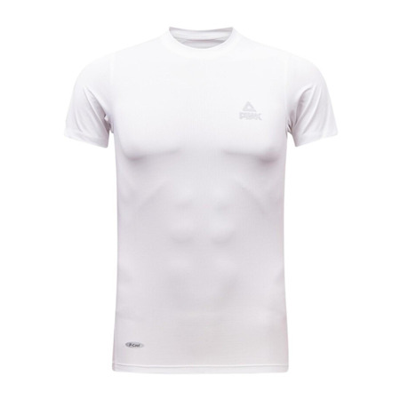 Peak Sport Compression Serie T-Shirt "White"