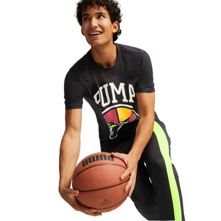 Puma Basketball Box Out SS Tee 1 "Schwarz"