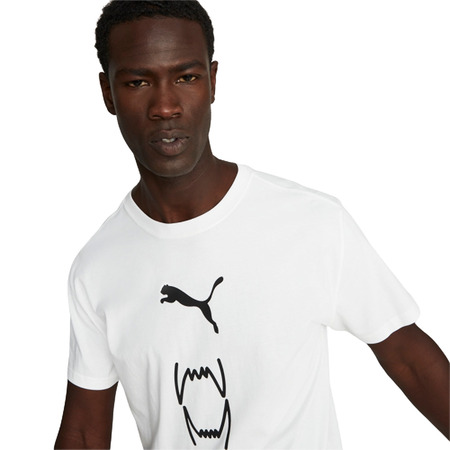 Puma Basketball Franchise Core Tee "Weiß"