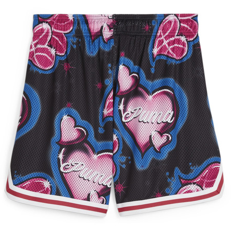 Puma Basketball Spiel Love Short AOP "Black"