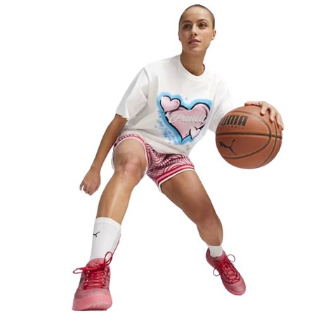 Puma Basketball Spiel Liebe SS Tee "White"