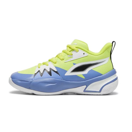 Puma Basketball Genetics JR. "Electric Lime-Blue"