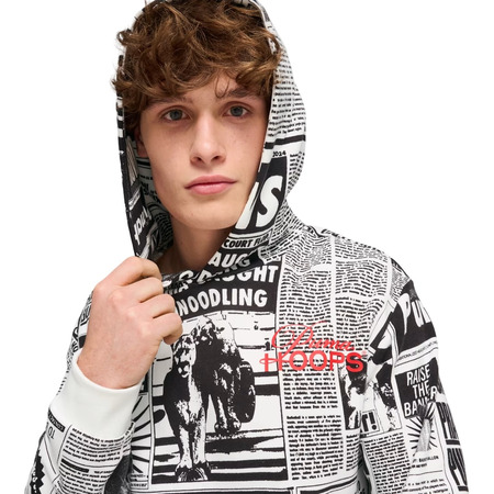 Puma Basketball Medien Tag Hoodie "Black-White"