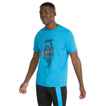 Puma Basketball Qualifier SS Tee "Blau"