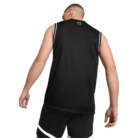 Puma Basketball gewinnen Shot Mesh Tank "Schwarz"