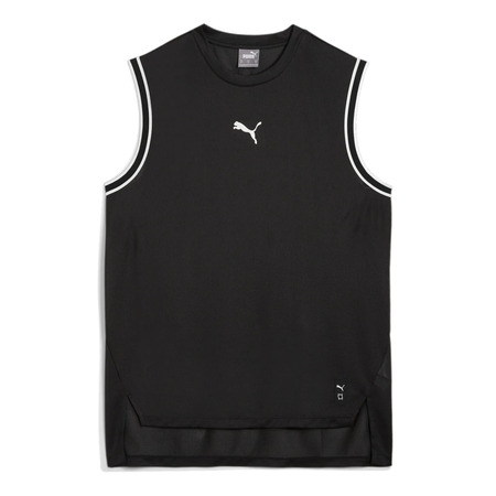 Puma Basketball gewinnen Shot Mesh Tank "Schwarz"