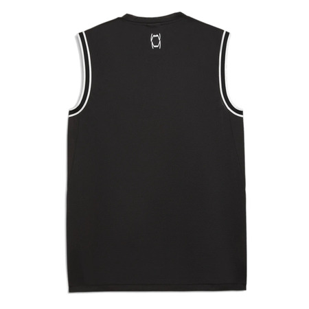 Puma Basketball gewinnen Shot Mesh Tank "Schwarz"