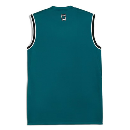 Puma Basketball gewinnen Schuss Mesh Tank "Cold Green"