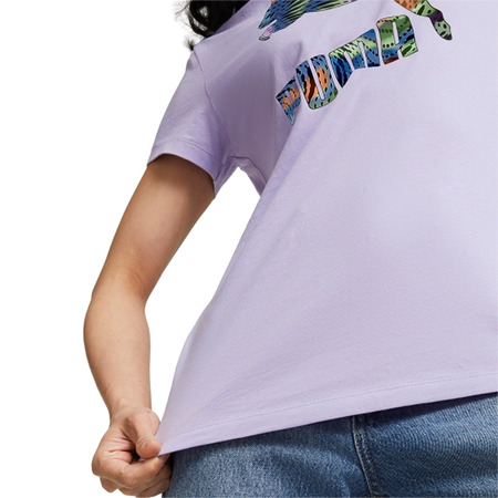 Puma CLASSICs Logo Infill Tee "Vivid Violett"