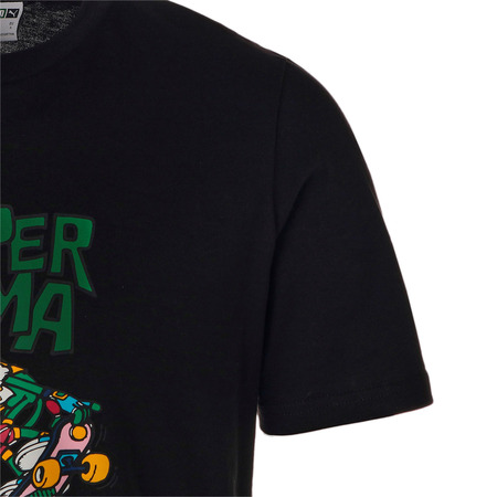 Puma Classics Super Puma Graphic Tee "Schwarz"