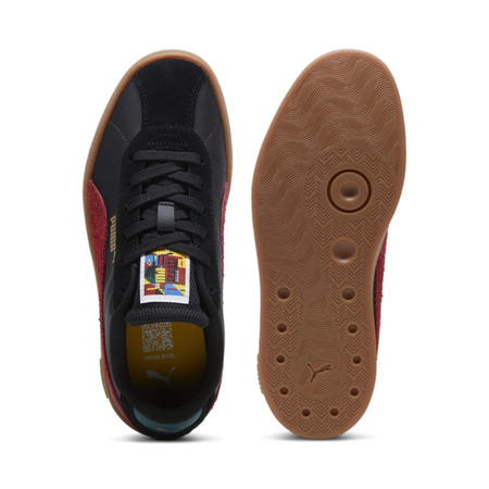 Puma Club II YEAR of SPORT Jr " Schwarz-Intense Red-Gum"