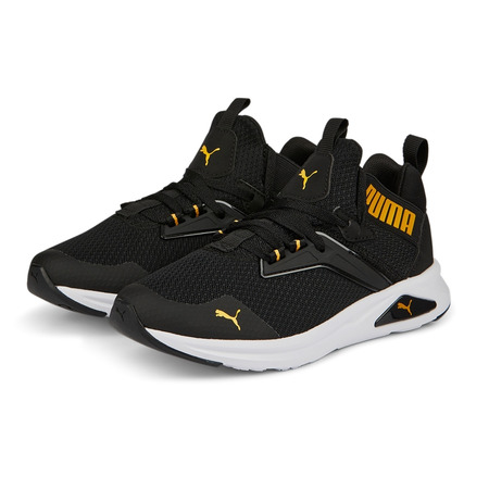 Puma Enzo 2 Refresh Jr "Black-Tangerine"