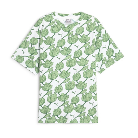 Puma ESS+ BLOSSOM AOP Tee "Archive Green"