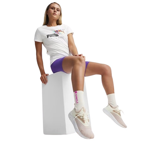 Puma ESS+ LOVE WINS Tee W "Weiß"