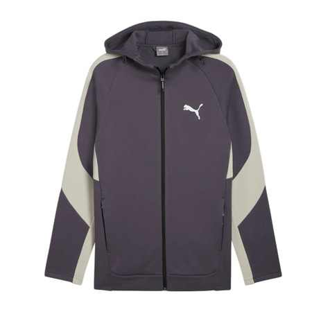 Puma EVOSTRIPE Full-Zip Hoodie DK "Galactic Gray"