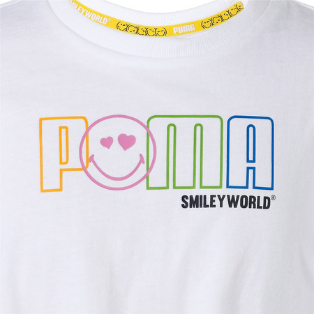 Puma Girls x SMILEY WORLD Tee