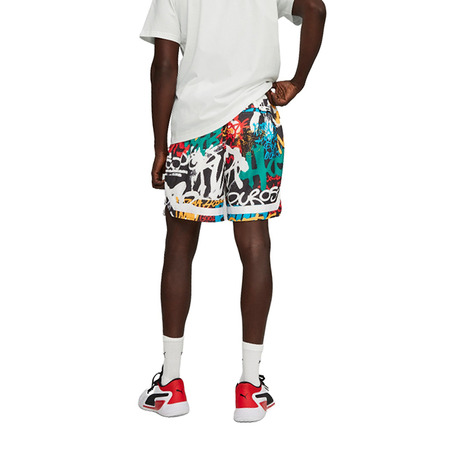 Puma Basketball Graffiti Shorts "Multi Print"